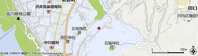 愛媛県大洲市中村796周辺の地図