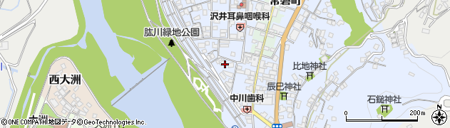 愛媛県大洲市中村416周辺の地図