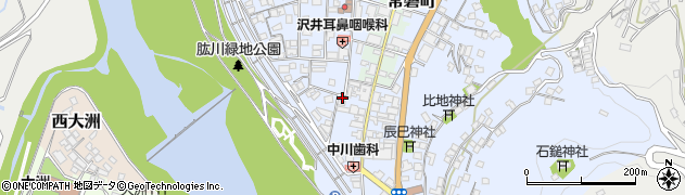 愛媛県大洲市中村428周辺の地図