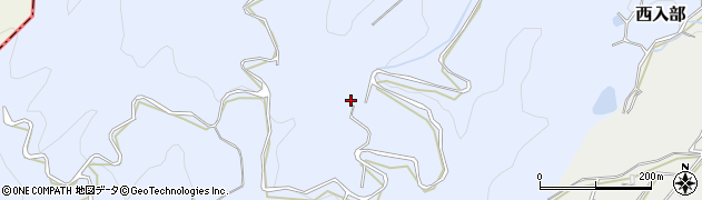 福岡県福岡市早良区西入部周辺の地図