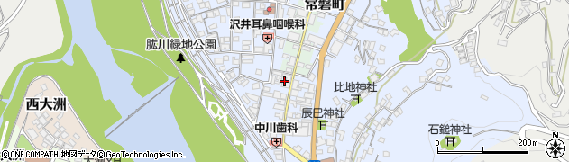 愛媛県大洲市中村537-2周辺の地図