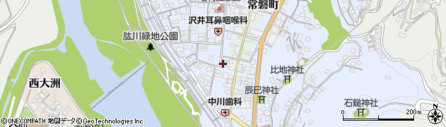 愛媛県大洲市中村536周辺の地図