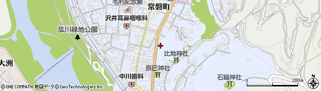 愛媛県大洲市中村580周辺の地図