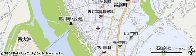 愛媛県大洲市中村420周辺の地図