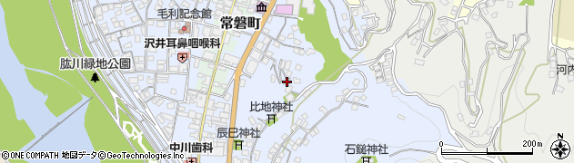 愛媛県大洲市中村653-9周辺の地図