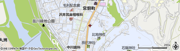 愛媛県大洲市中村586-2周辺の地図