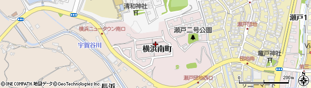 高知県高知市横浜南町周辺の地図