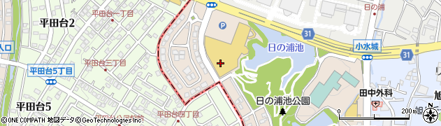 ホームセンター・ハンズマン　大野城店周辺の地図