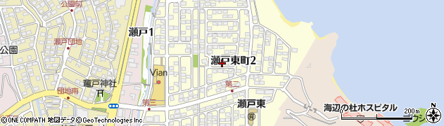 高知県高知市瀬戸東町周辺の地図