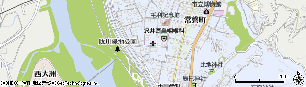 愛媛県大洲市中村394周辺の地図