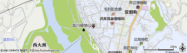 愛媛県大洲市中村378周辺の地図