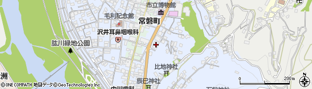 愛媛県大洲市中村596周辺の地図