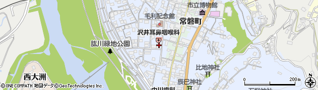 愛媛県大洲市中村432-2周辺の地図
