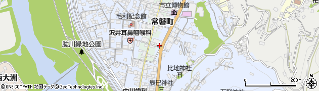 愛媛県大洲市中村120周辺の地図