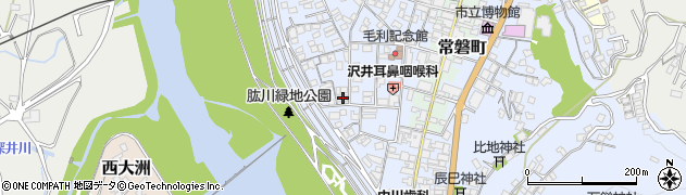 愛媛県大洲市中村381周辺の地図