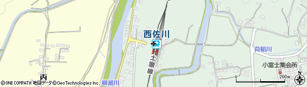 高知県高岡郡佐川町周辺の地図