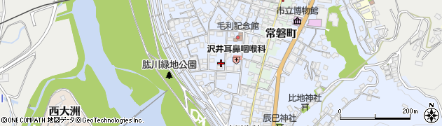愛媛県大洲市中村395周辺の地図