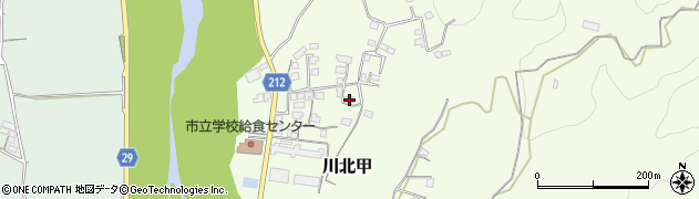 高知県安芸市川北甲5778周辺の地図