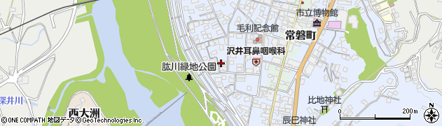 愛媛県大洲市中村382周辺の地図