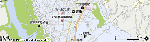伊予銀行大洲支店周辺の地図