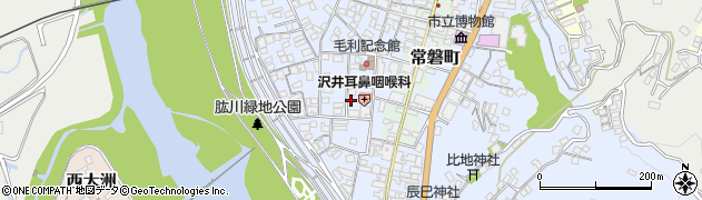 愛媛県大洲市中村407周辺の地図