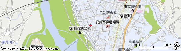 愛媛県大洲市中村374周辺の地図