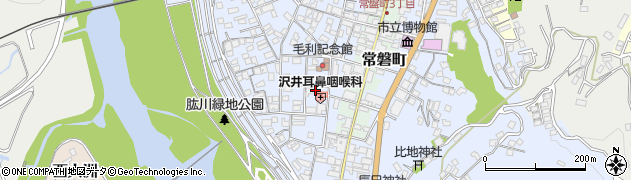 愛媛県大洲市中村406-1周辺の地図