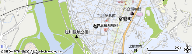 愛媛県大洲市中村391周辺の地図