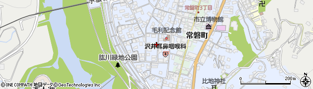 愛媛県大洲市中村397周辺の地図