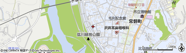愛媛県大洲市中村362周辺の地図