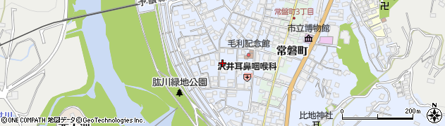 愛媛県大洲市中村390周辺の地図