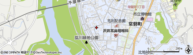 愛媛県大洲市中村351周辺の地図