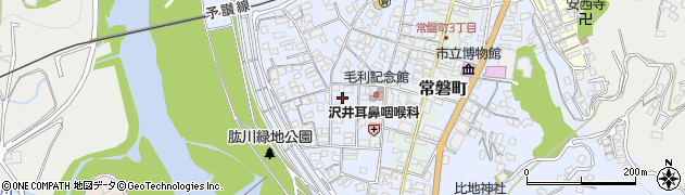 愛媛県大洲市中村389周辺の地図