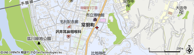 愛媛県大洲市中村647周辺の地図