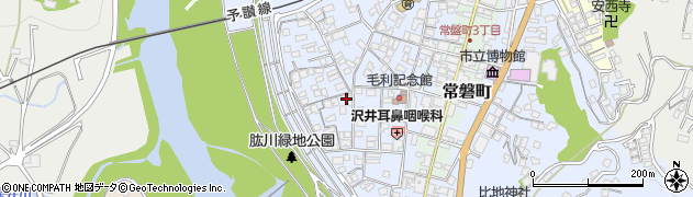 愛媛県大洲市中村386周辺の地図