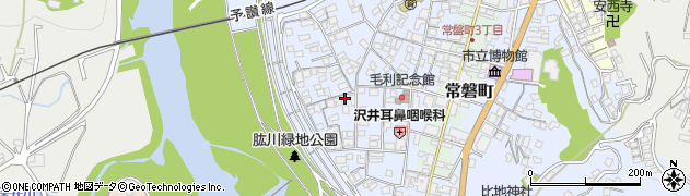 愛媛県大洲市中村360-10周辺の地図