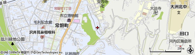 愛媛県大洲市中村722周辺の地図