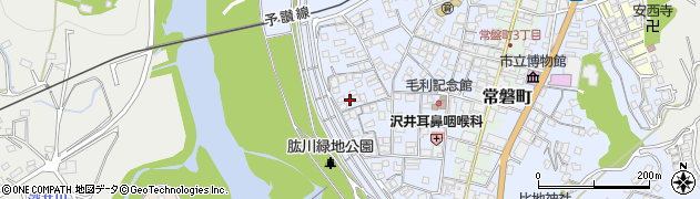 愛媛県大洲市中村347周辺の地図