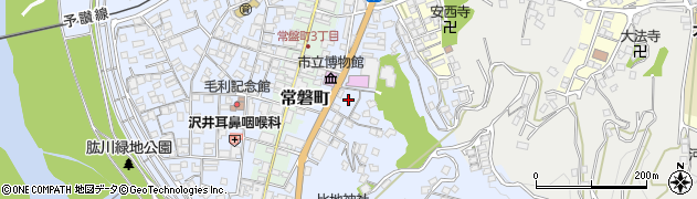愛媛県大洲市中村665周辺の地図