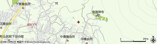 愛媛県大洲市菅田町（菅田）周辺の地図