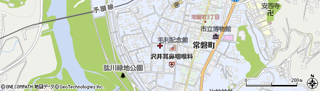 愛媛県大洲市中村387周辺の地図