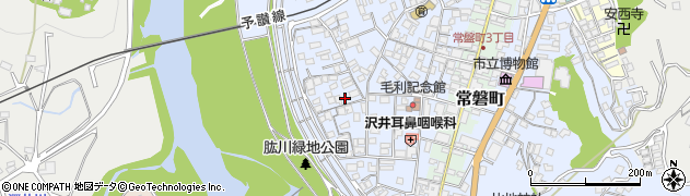 愛媛県大洲市中村346-2周辺の地図