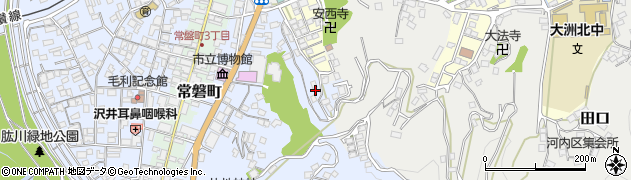 愛媛県大洲市中村709周辺の地図
