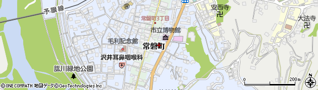愛媛県大洲市中村102周辺の地図