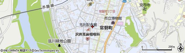 愛媛県大洲市中村523周辺の地図