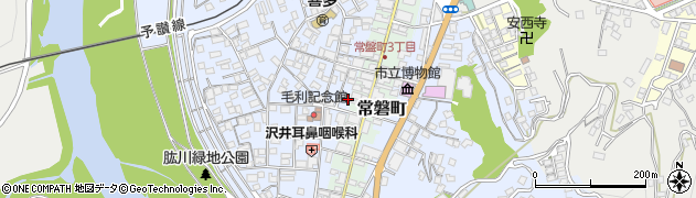 愛媛県大洲市中村511周辺の地図