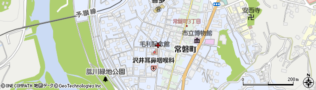愛媛県大洲市中村450周辺の地図