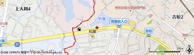 ローソン太宰府吉松三丁目店周辺の地図