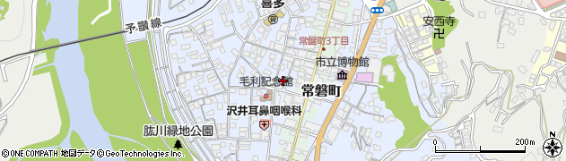 愛媛県大洲市中村522周辺の地図