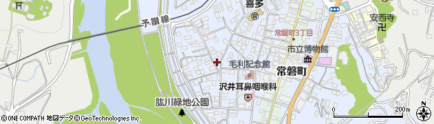 愛媛県大洲市中村335周辺の地図